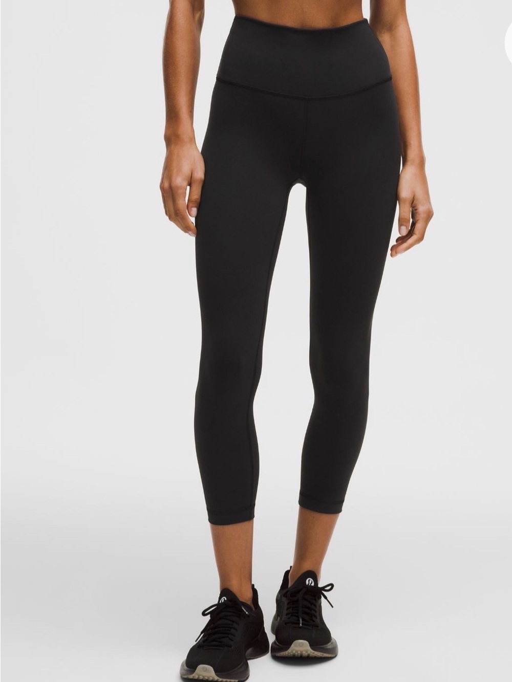 lululemon athletica Black High-Rise Capri Leggings 23”